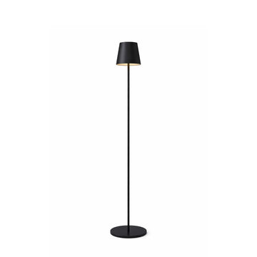 Livarno Home Cordless LED Floor Lamp - Touch Dimmer 130cm Black - Yalla Mart