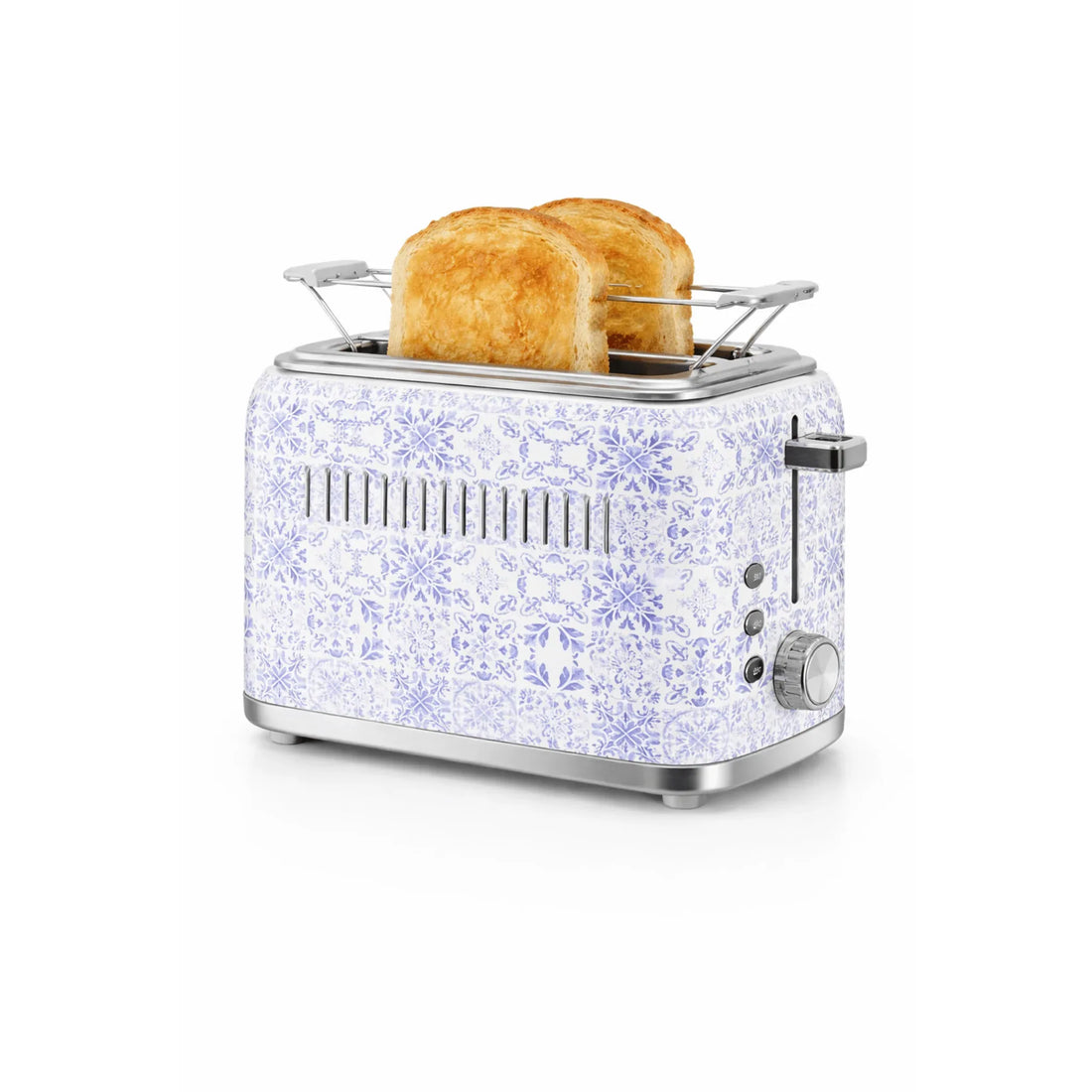 SilverCrest 2-Slice Toaster – Patterned Design - Yalla Mart