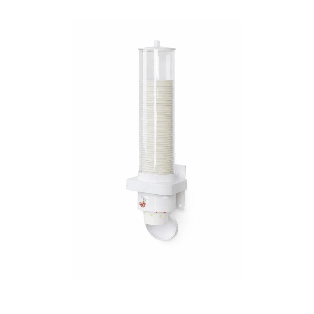 Paper & Plastic Cup Dispenser / Storage Tube - Yalla Mart