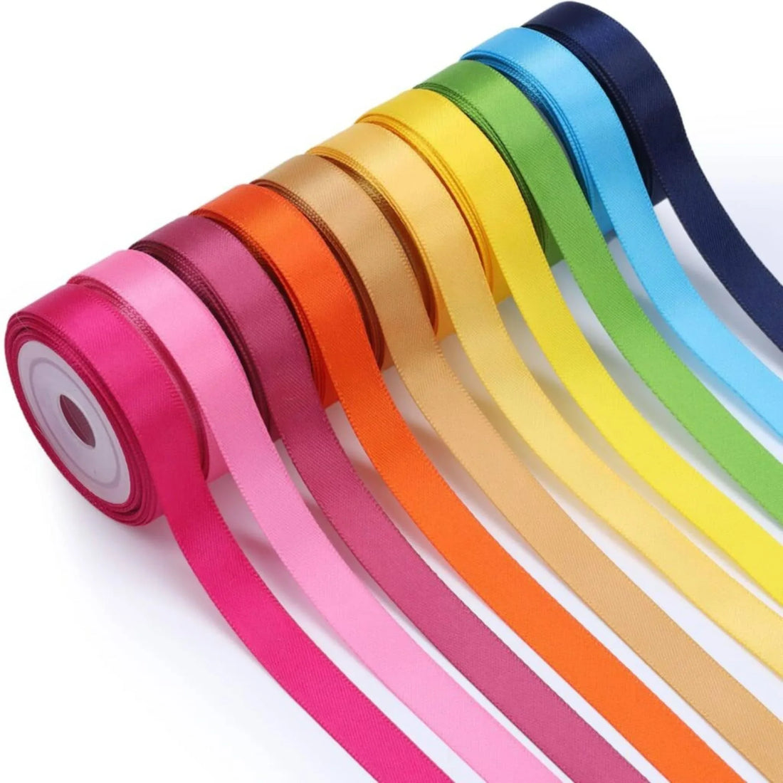 Satin Ribbon - Premium Satin Ribbons in Vibrant Colors - Yalla Mart