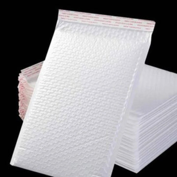25 Pcs Bubble Files - Padded Shipping Envelopes with Bubble Lining - Yalla Mart