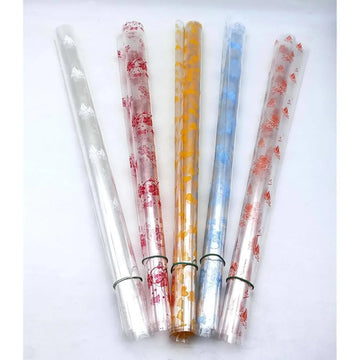Cellophane Gift Wrapping Paper - Clear Printed Wrap Rolls - Yalla Mart