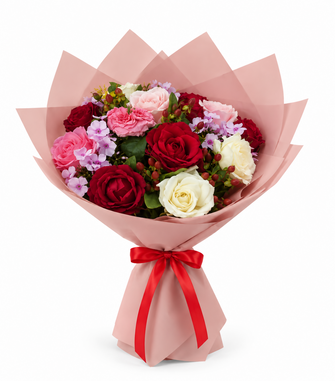 Romantic Mixed Rose Gift Bouquet