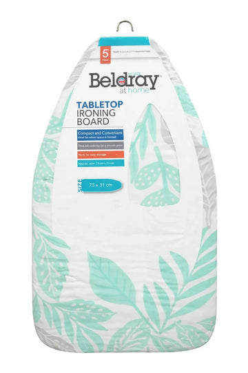 Compact Tabletop Ironing Board with Felt Padding & Hanging Hook