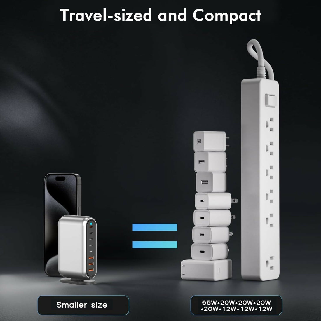 8-Port USB-C & USB-A Charging Station