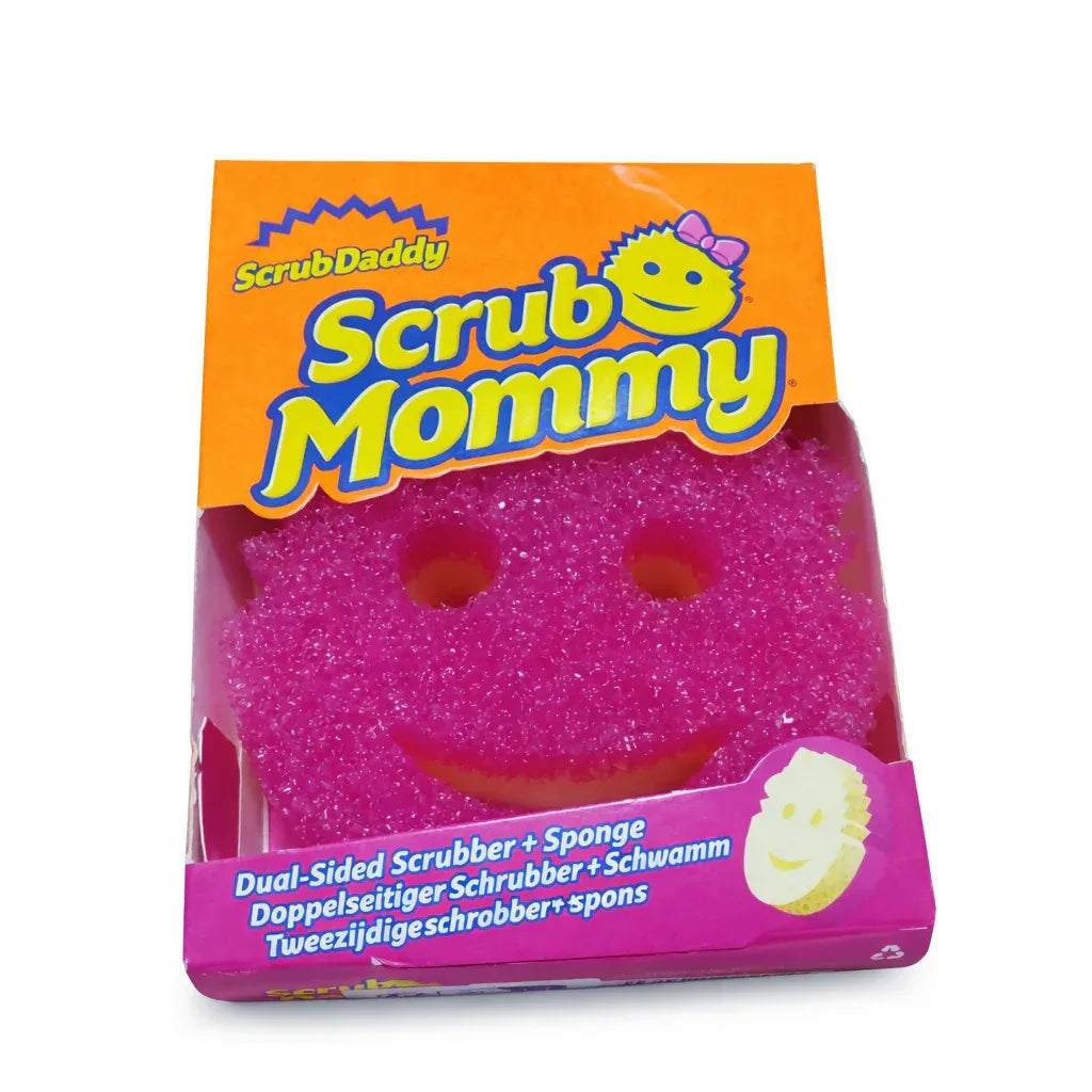 Pink Original Scrub Daddy Cleaning Sponge – Multi-Purpose - Yalla Mart