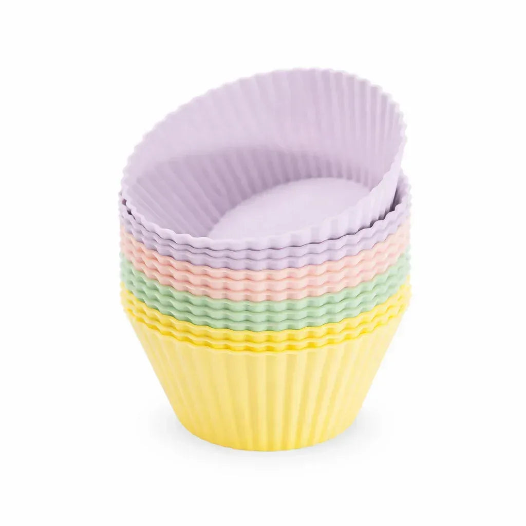 Silicone Muffin Molds – Livarno Home (Set of 12) - Yalla Mart