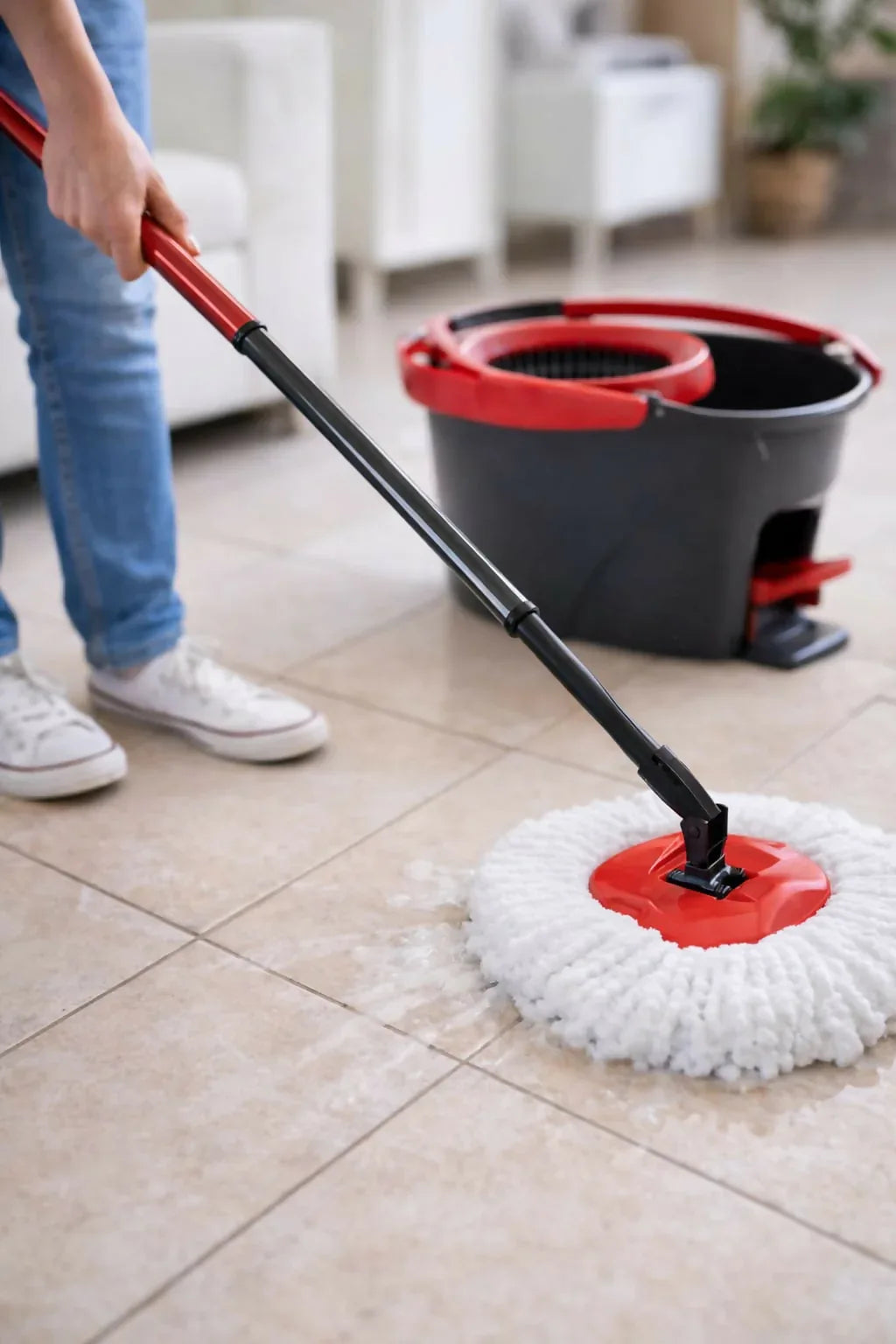 Vileda Easy Wring & Clean Mop Refill – 100% Microfibre
