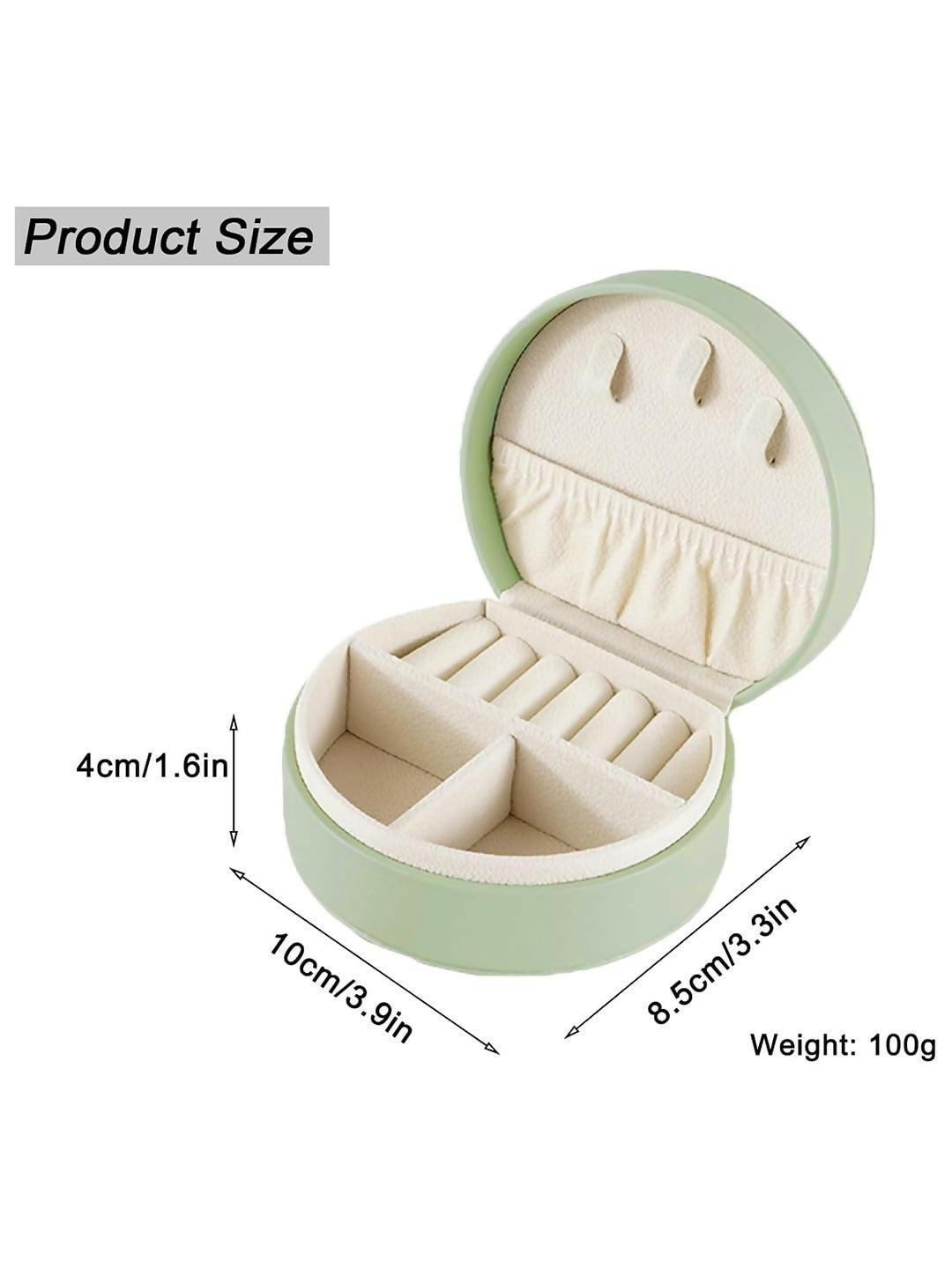 Compact Jewelry Organizer Case
