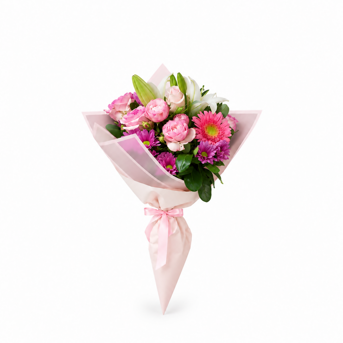 Sweet Pink Garden Gift Bouquet