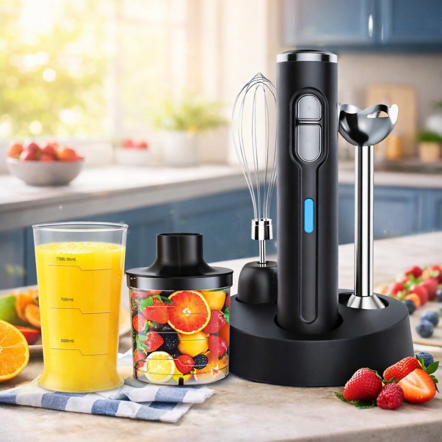 RAF 4-in-1 Cordless Rechargeable Blender, 700 ml