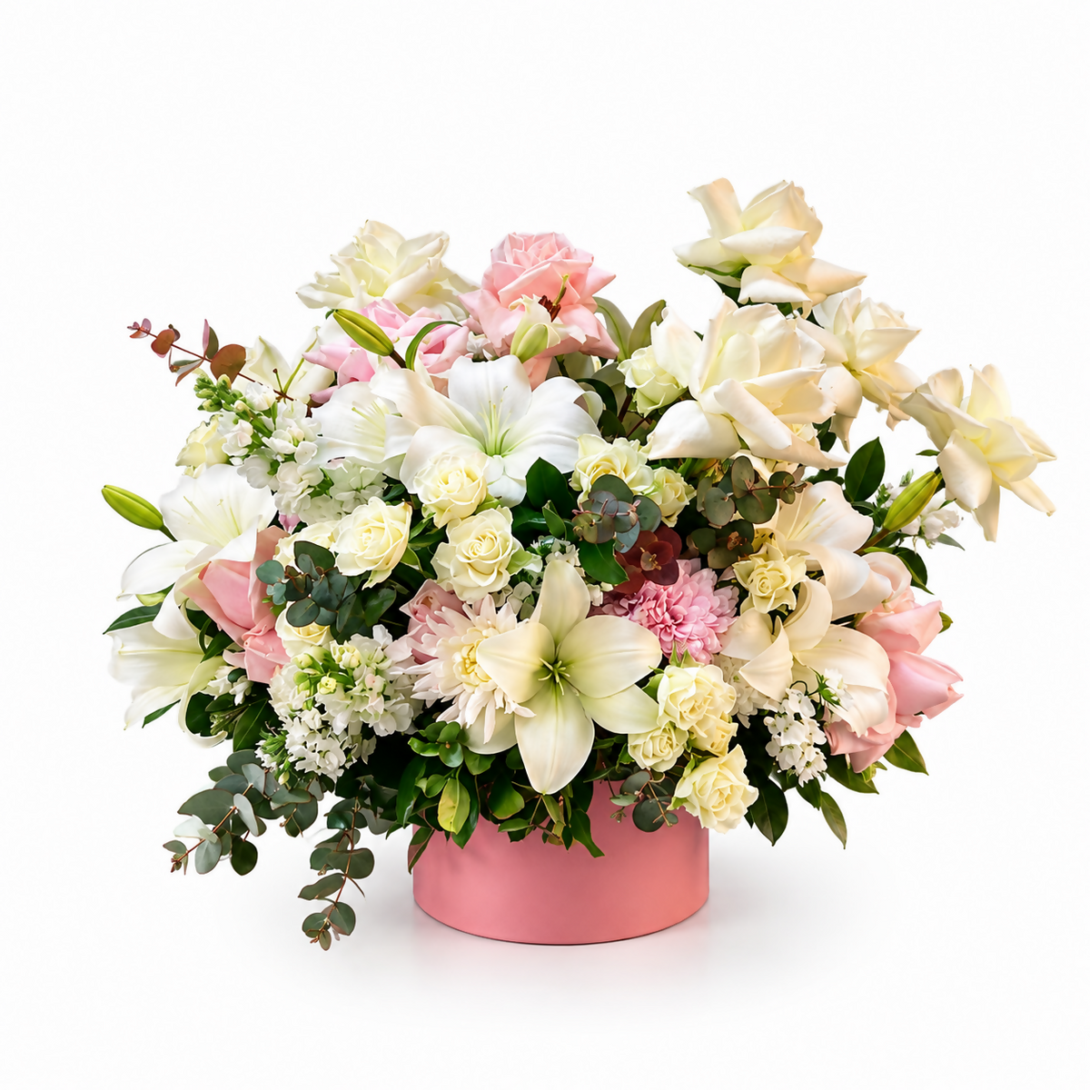 Blush Elegance Luxury Flower Box
