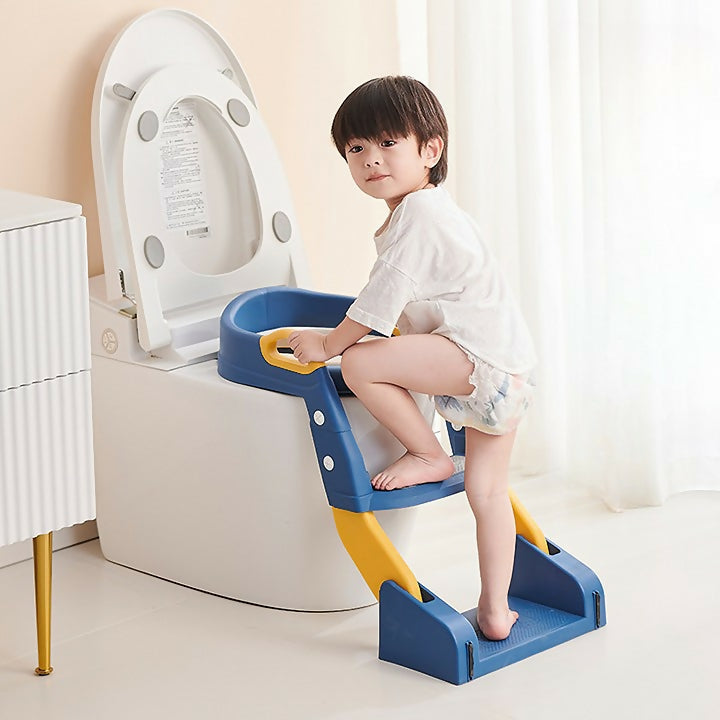 3-in-1 Toddler Potty Training Seat with Ladder & Basin