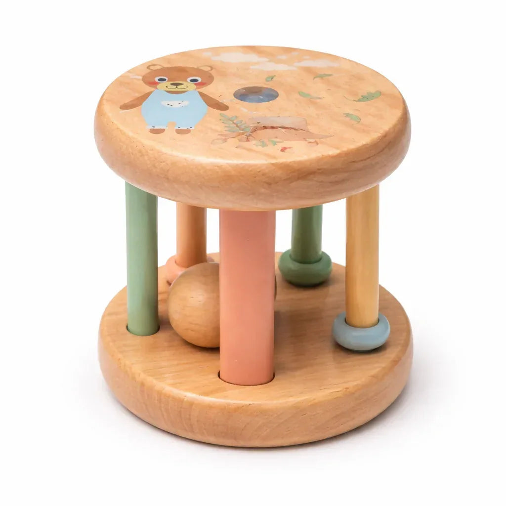 Wooden Baby Activity Toy - Yalla Mart