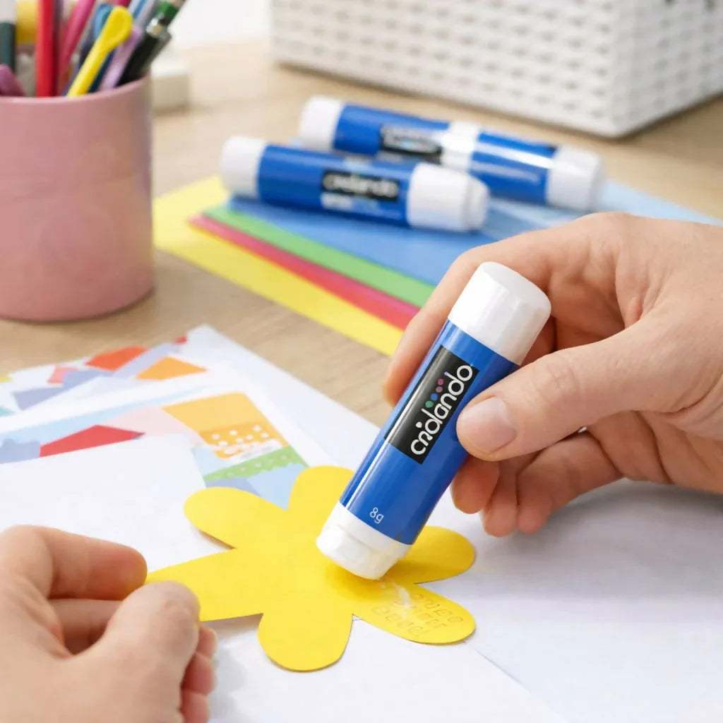 Crelando Glue Sticks – Set of 3, 8g Each