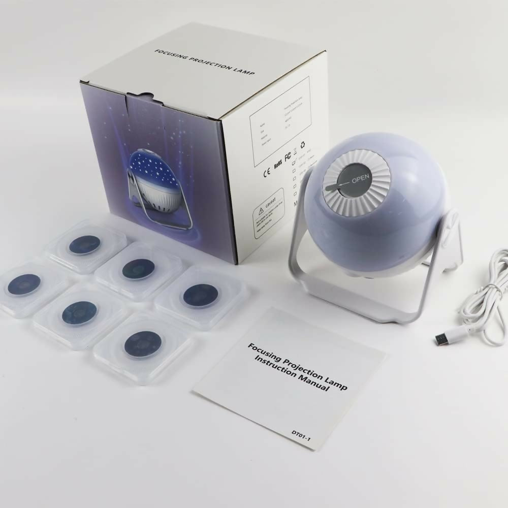 Planet & Galaxy Projector with 6 Projection Themes