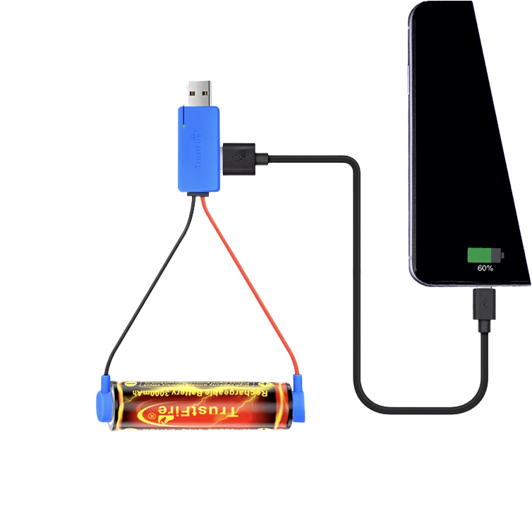 Magnetic Lithium Battery Charger & Power Bank Adapter