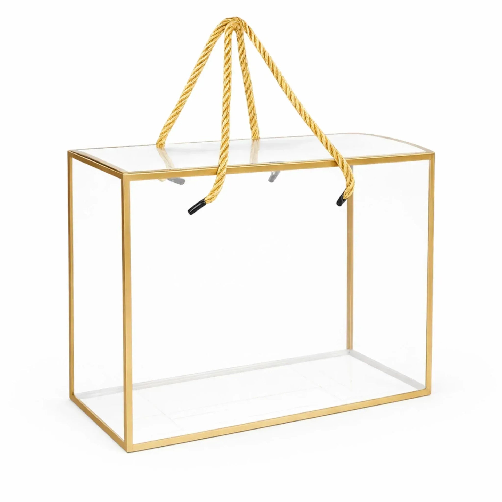 PVC Box + Rope + Gold - Yalla Mart