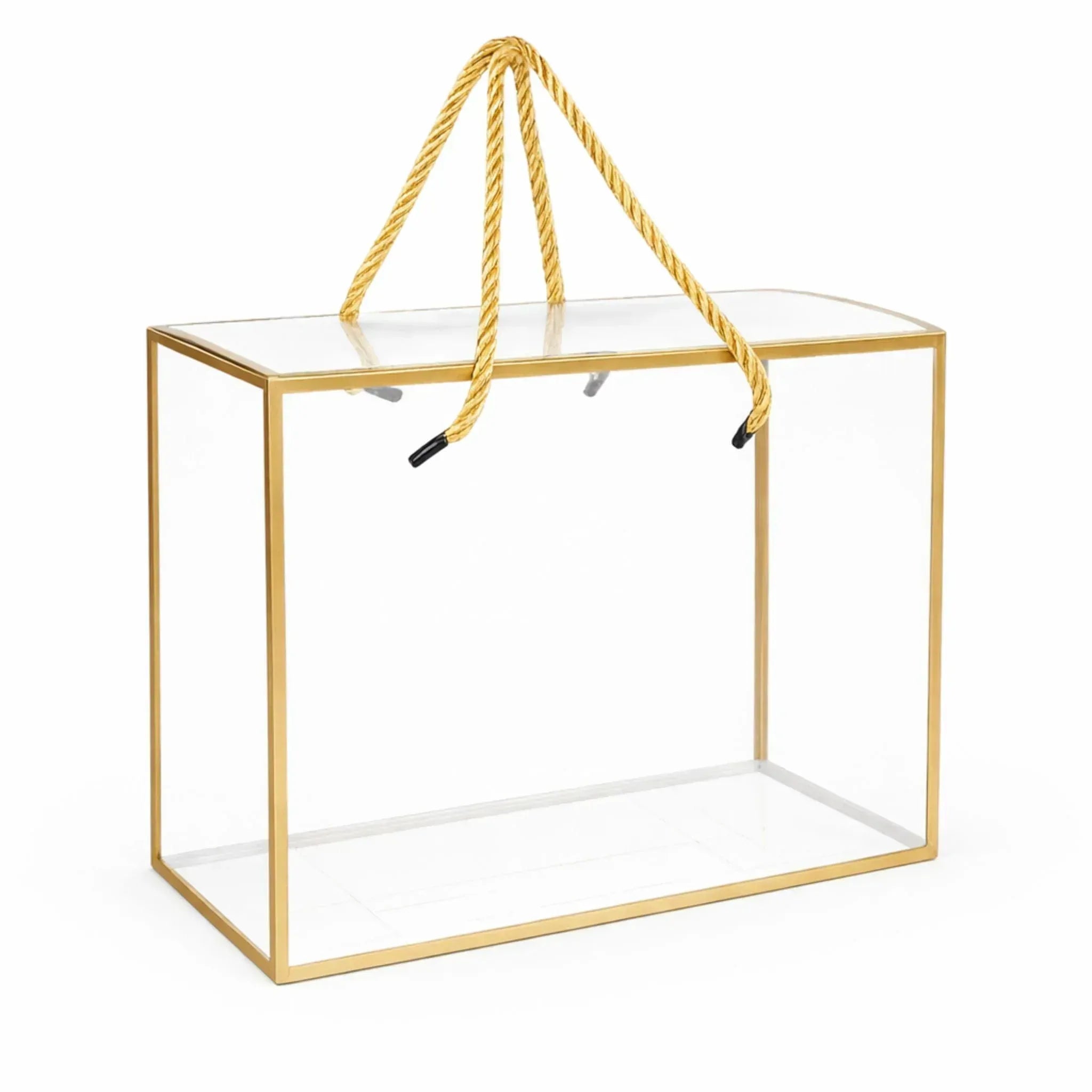 PVC Box + Rope + Gold - Yalla Mart