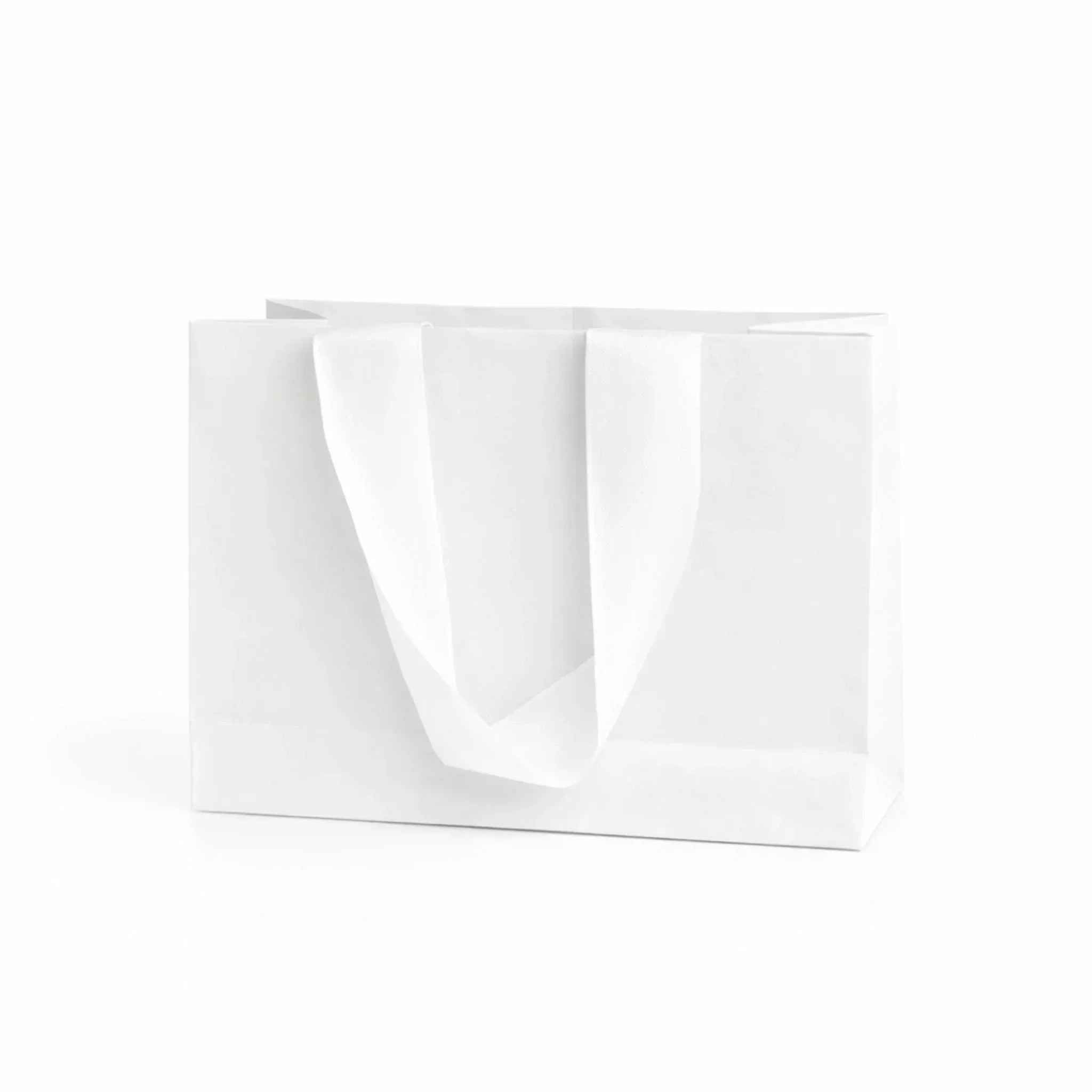 Paper Bag + Ribbon Handle - Gift Bags with Soft Ribbon Handles - Yalla Mart