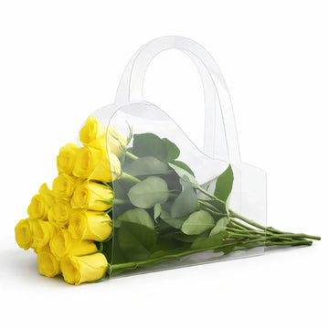 Transparent Flower Bag - Yalla Mart
