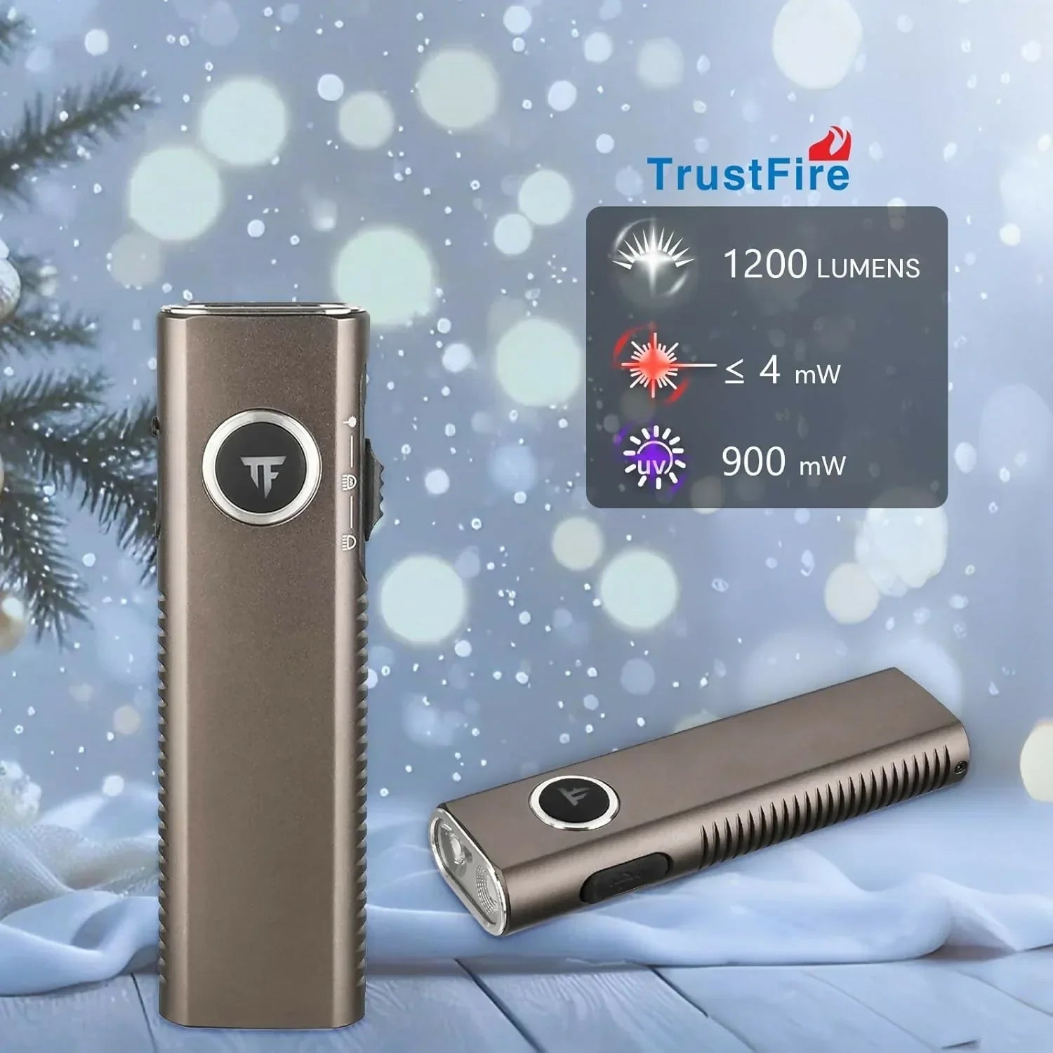 TrustFire MiniX3-SE Magnetic Flashlight - Yalla Mart