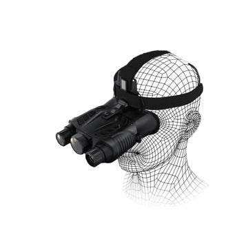 Night Vision Binoculars Full Color & IR - 4X Optical, 2.5K UHD, 300m Range - Yalla Mart