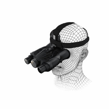 Head-Mounted Full-Color Night Vision Goggles with WiFi & GPS - 2.5K UHD - Yalla Mart