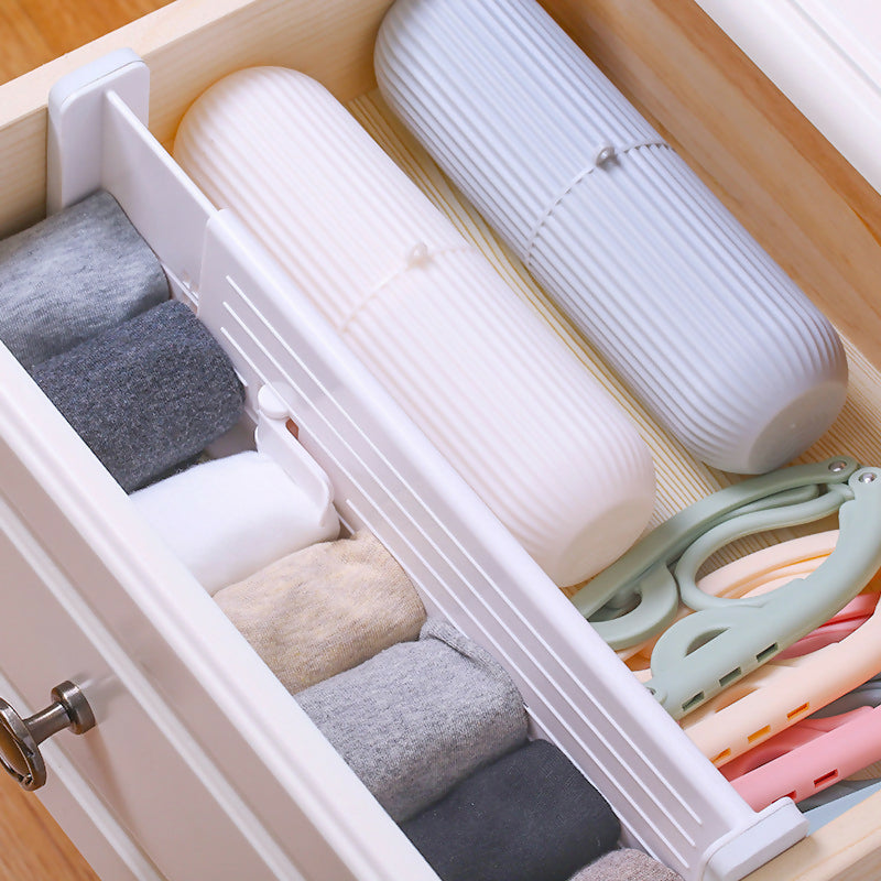 Adjustable Drawer Organizer, 4-Piece Set