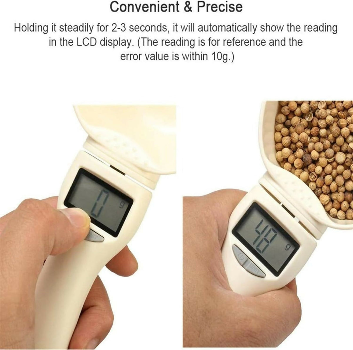 Digital Food Measuring Tool with LCD Display, 250 ml