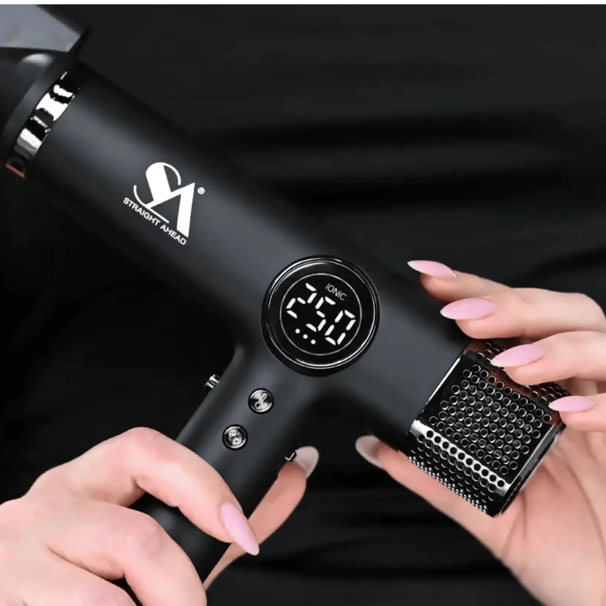 Onuliss Professional Hair Styler - 2000W with 5 Magnetic Attachments - Yalla Mart