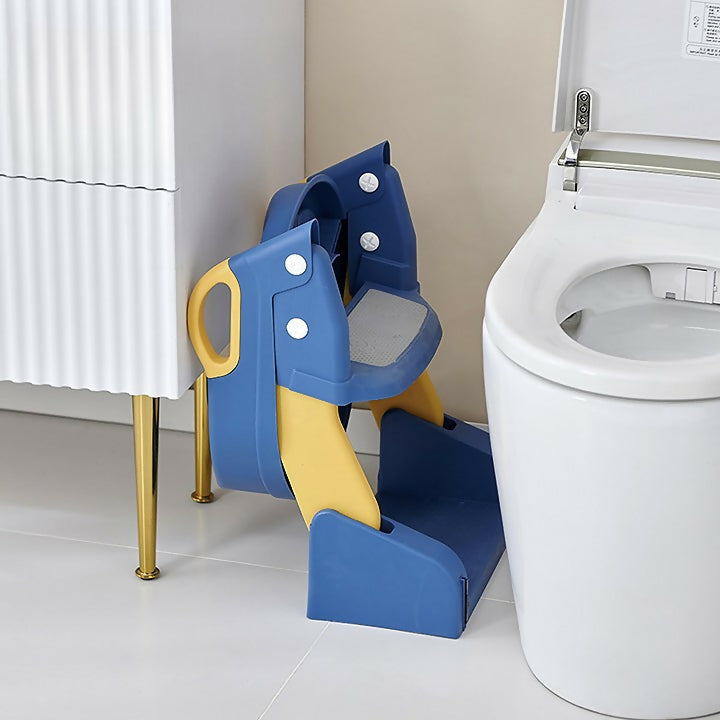 3-in-1 Toddler Potty Training Seat with Ladder & Basin