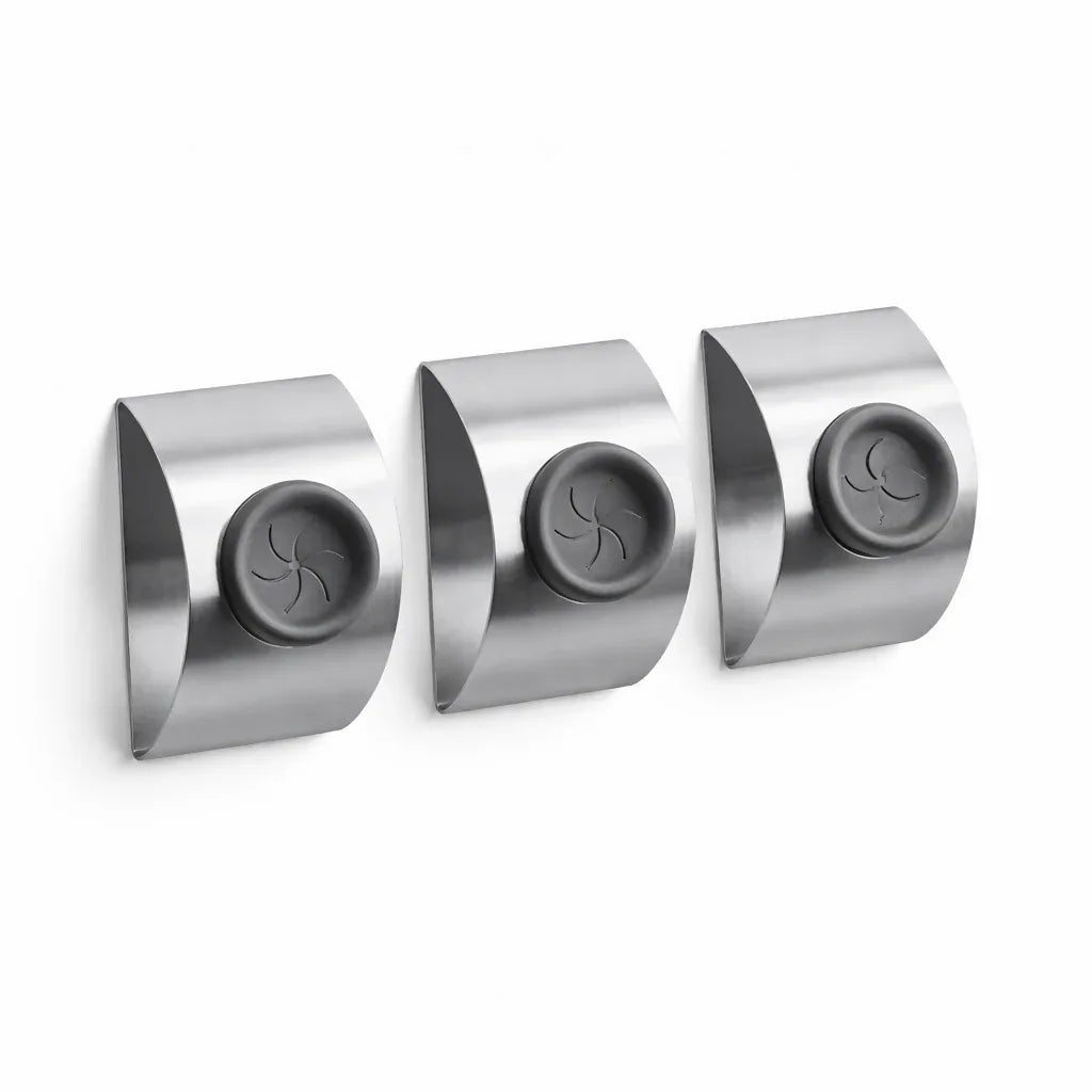 LIVARNO Home Adhesive Towel Holders – Set of 3 - Yalla Mart