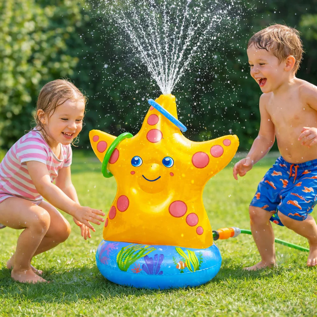 Inflatable Water Sprinkler Starfish - Yalla Mart