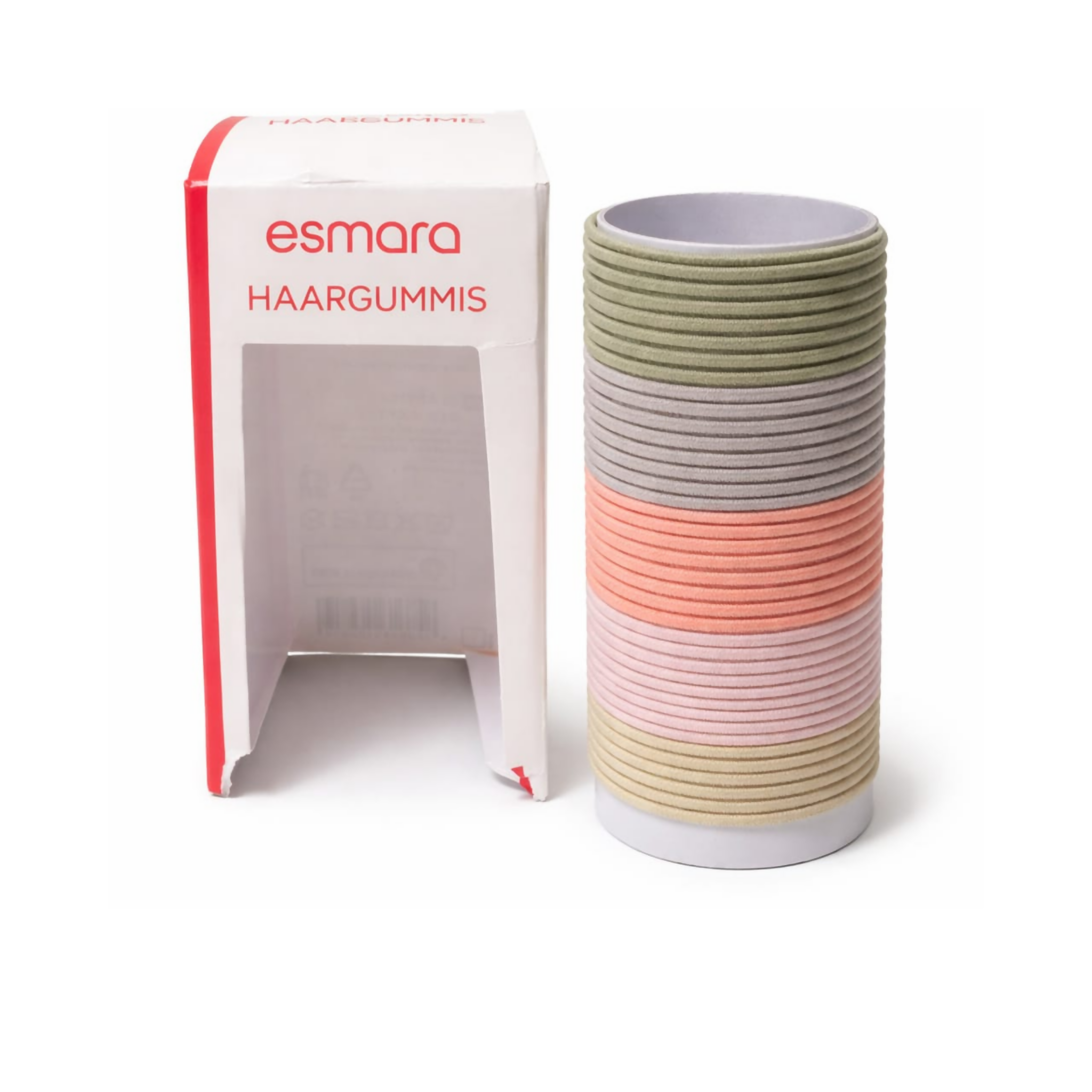 Esmara Hair Elastics Set – Soft & Gentle Hair Ties in Pastel Tones