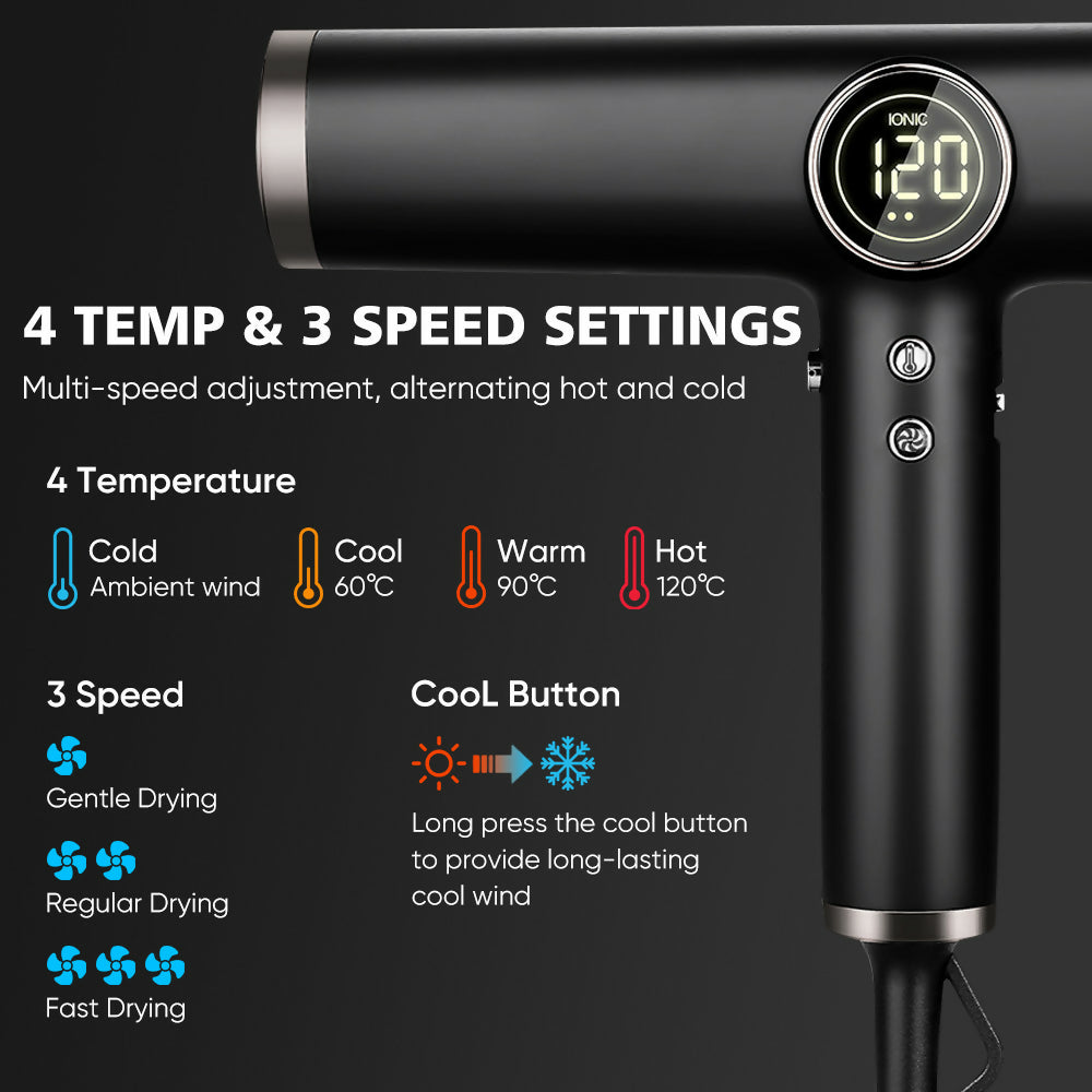 Onilis Hair Styler with 5 Magnetic Attachments