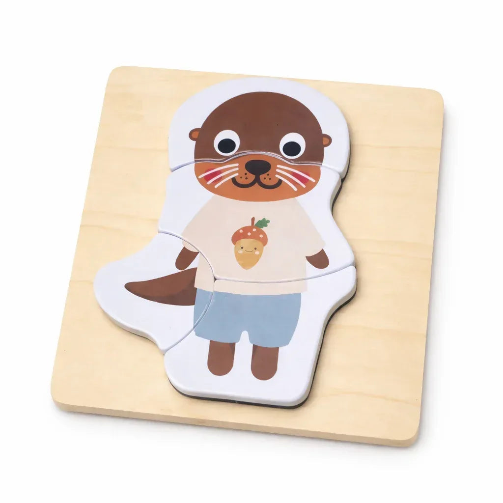 Wooden Educational Puzzle for Toddlers - Yalla Mart