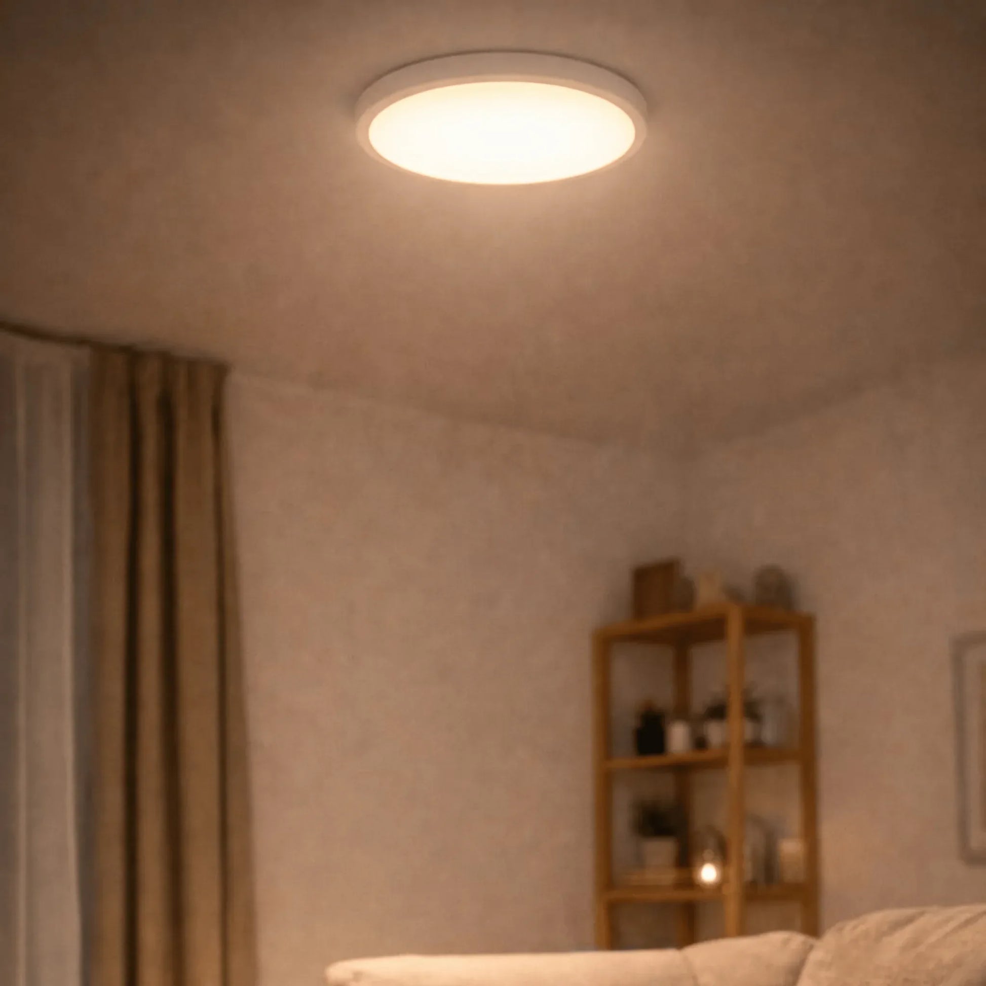 Philips LED Ceiling Light 12W - EyeComfort Warm White Modern Design - Yalla Mart