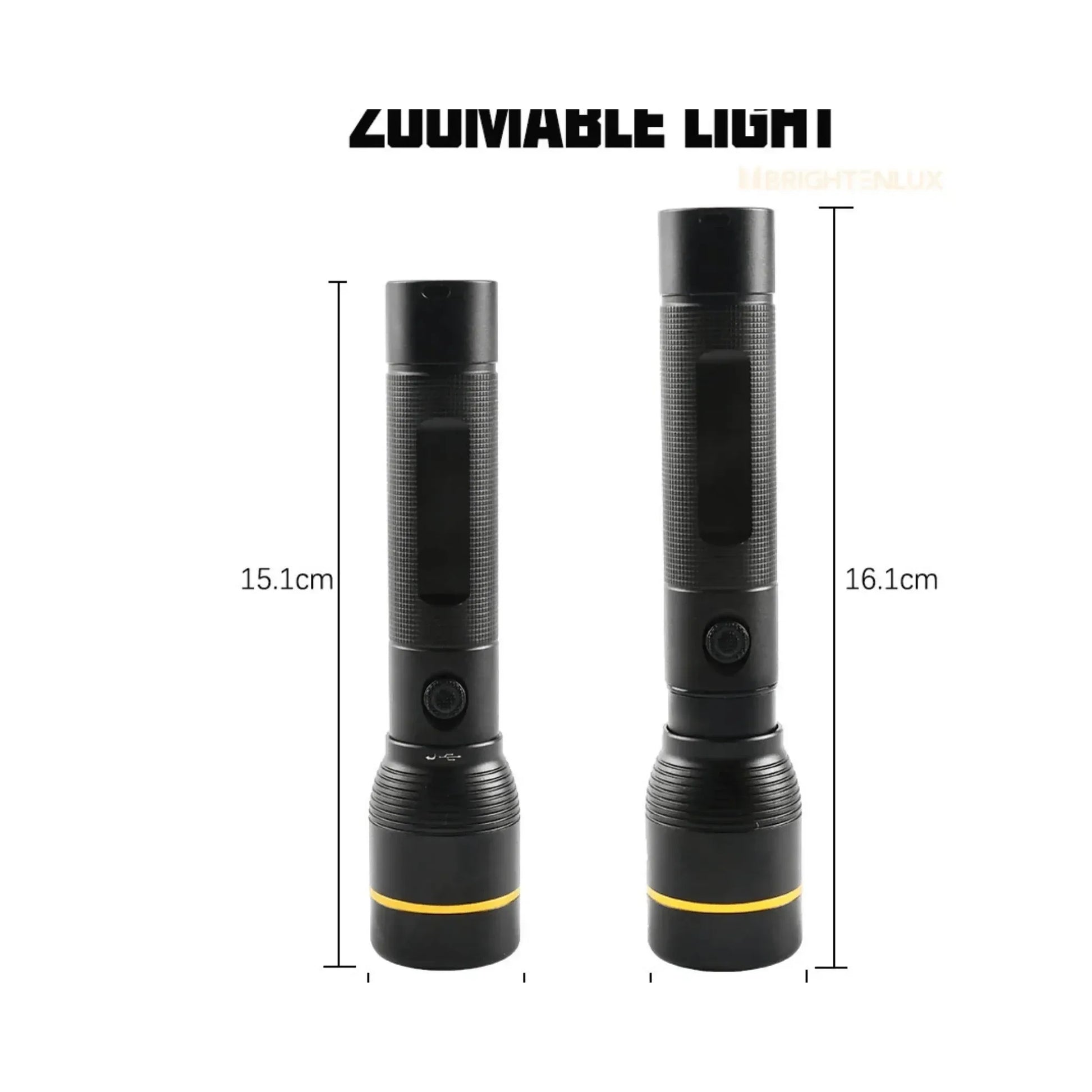 Aluminum Flash Light - Yalla Mart