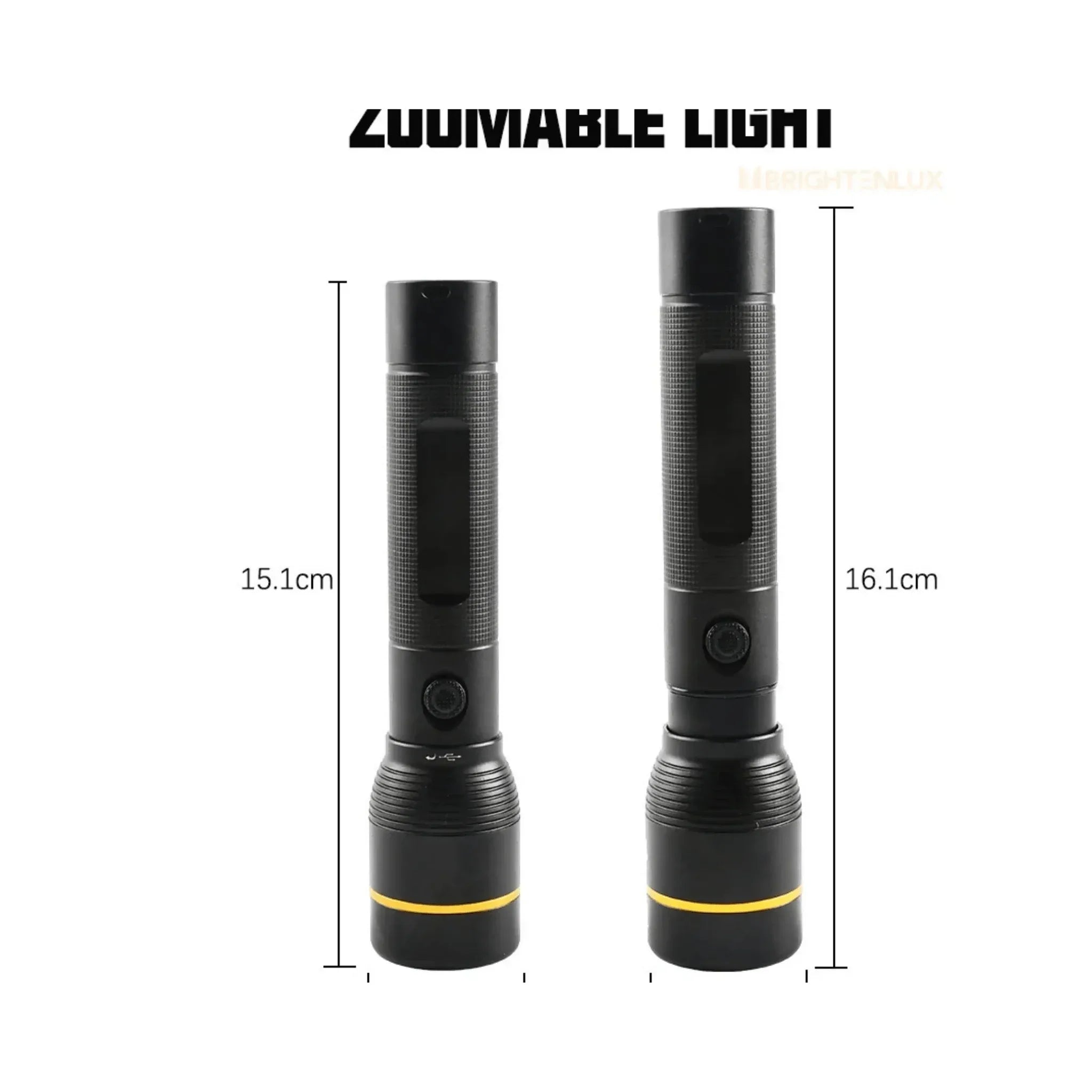 Aluminum Flash Light - Yalla Mart