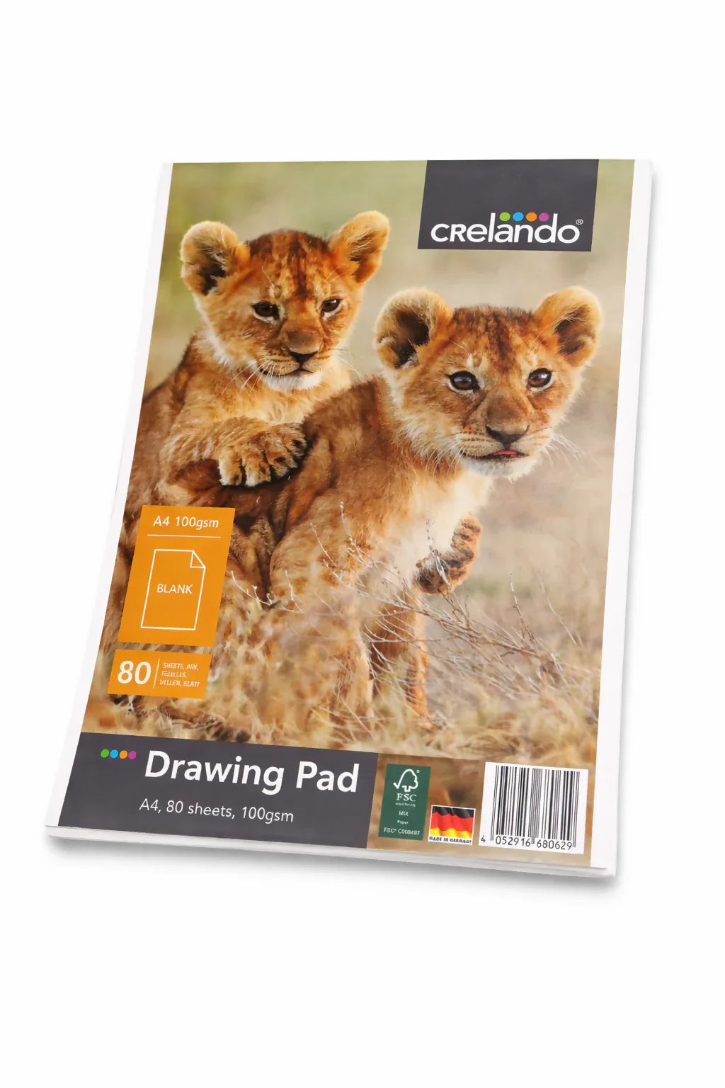 A4 Drawing Pad – 80 Sheets (100 gsm) - Yalla Mart