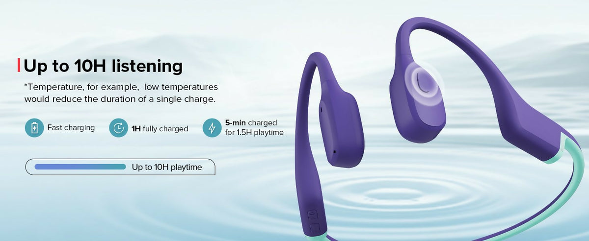 Suunto Aqua Light Bone-Conduction Headphones, 32 GB