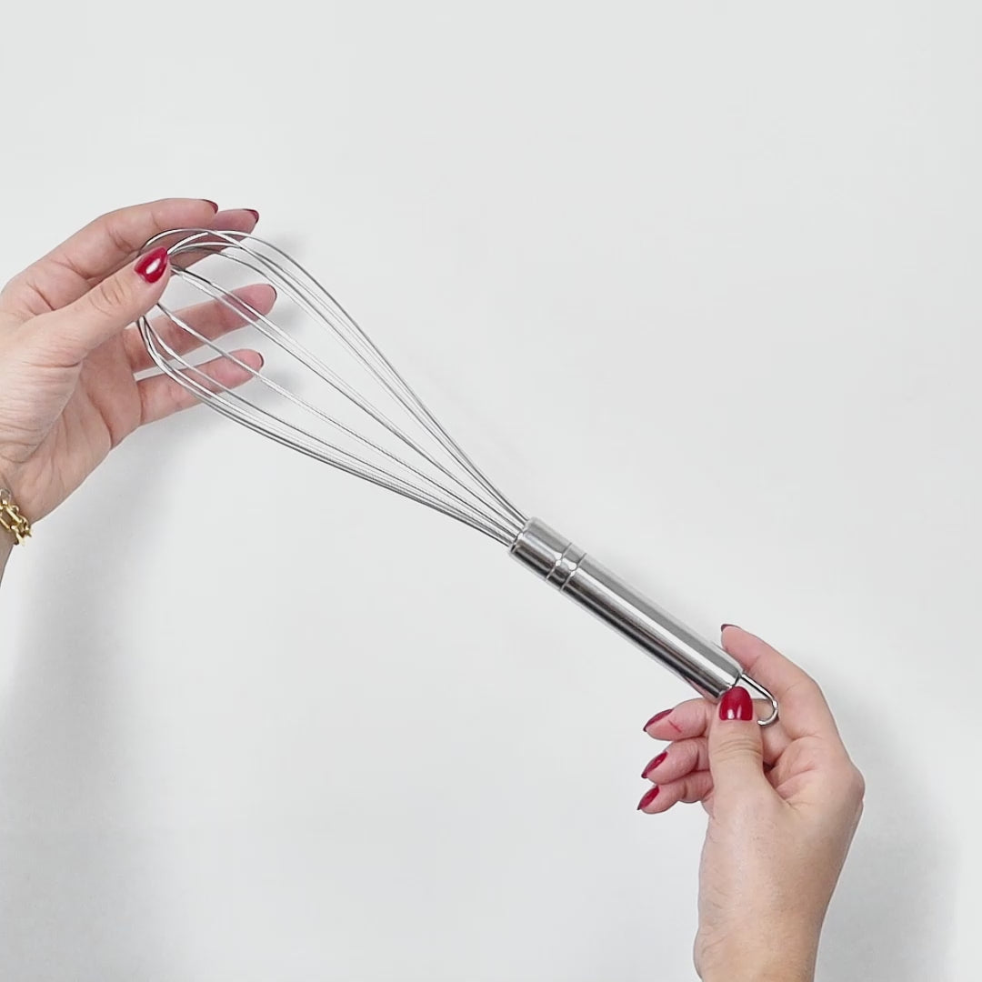 Stainless steel whisk by Ernesto