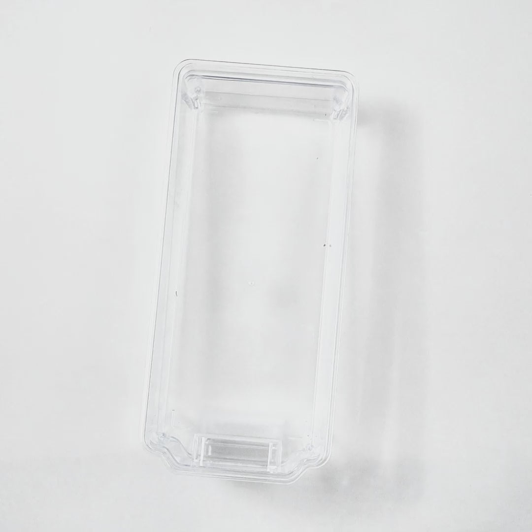 SilverCrest Clear Kitchen Cupboard Organizer - Transparent Storage Tray 28x18x9cm