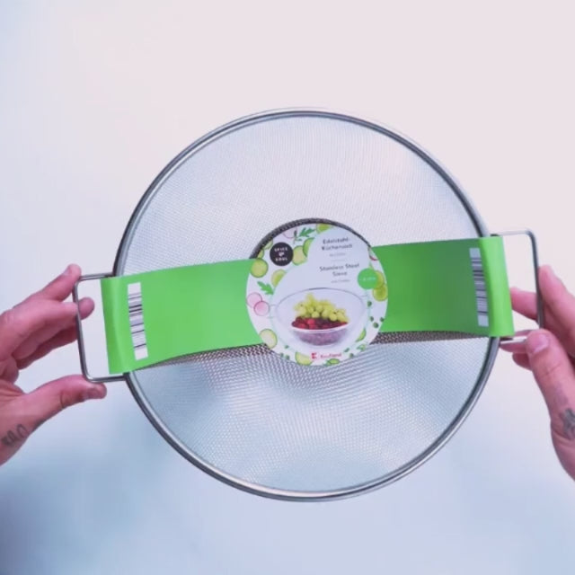 Stainless Steel Kitchen Strainer with Handles – SilverCrest