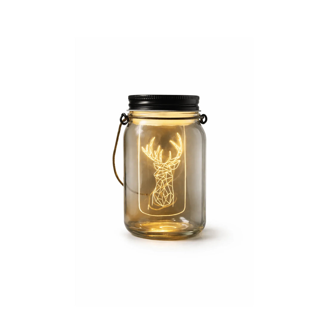 LED Decorative Glass Lantern (Photophore LED) - Yalla Mart