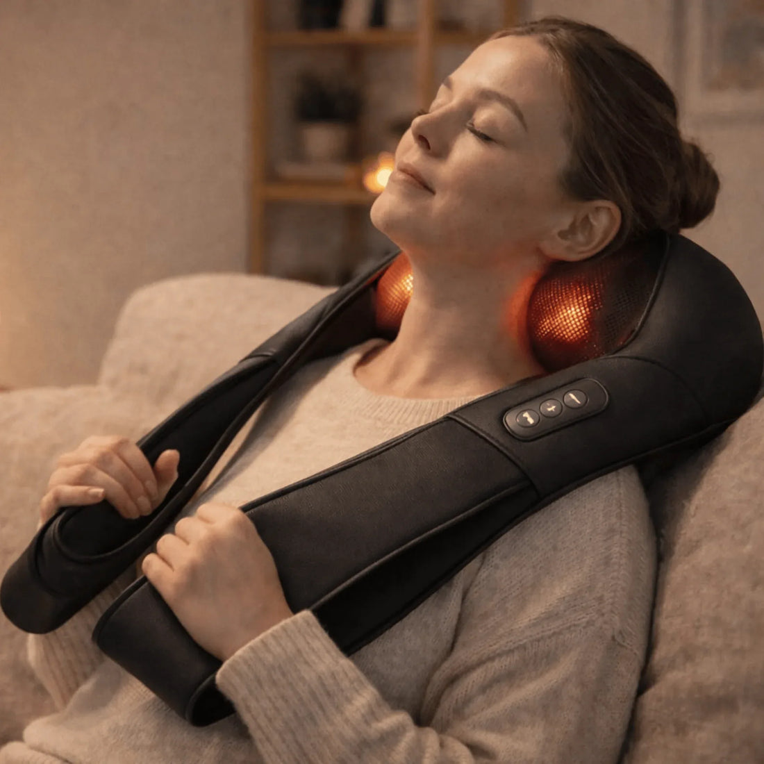 SilverCrest Shiatsu Neck Massager - Yalla Mart