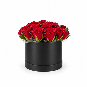 Red rose black box hero, 5% smaller with white space