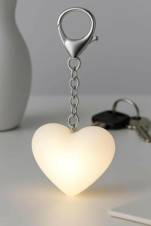 Heart-Shaped Rechargeable Handbag Light