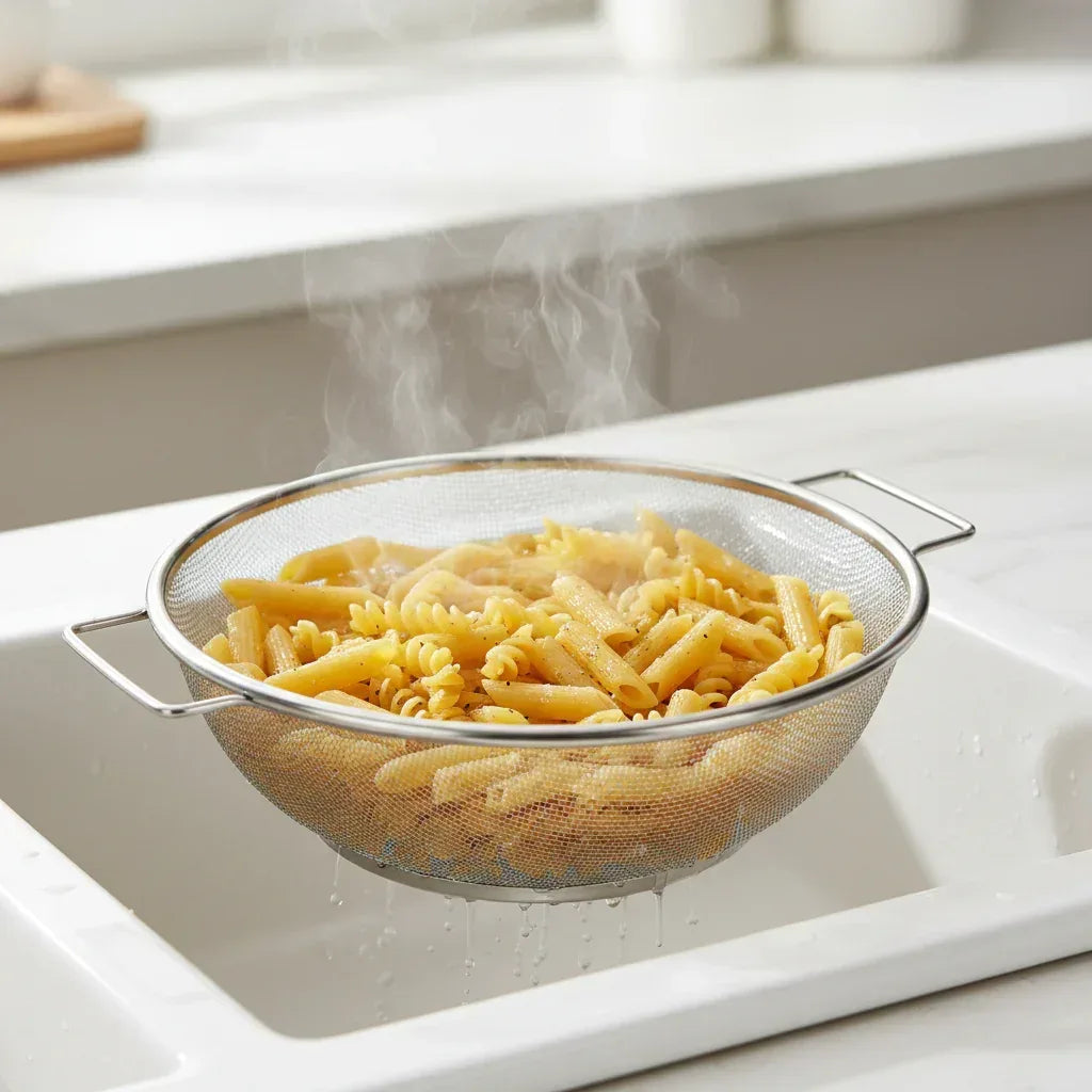 Stainless Steel Kitchen Strainer with Handles – SilverCrest - Yalla Mart